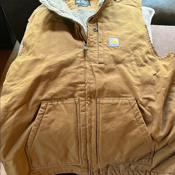 Carhartt Men's Brown Vest New never worn! - Picture 3 of 3